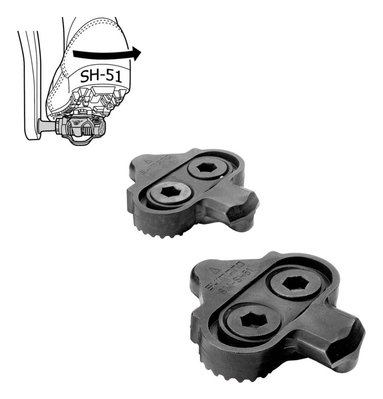 PEDAL MTB SHIMANO PD-M505 PRETO