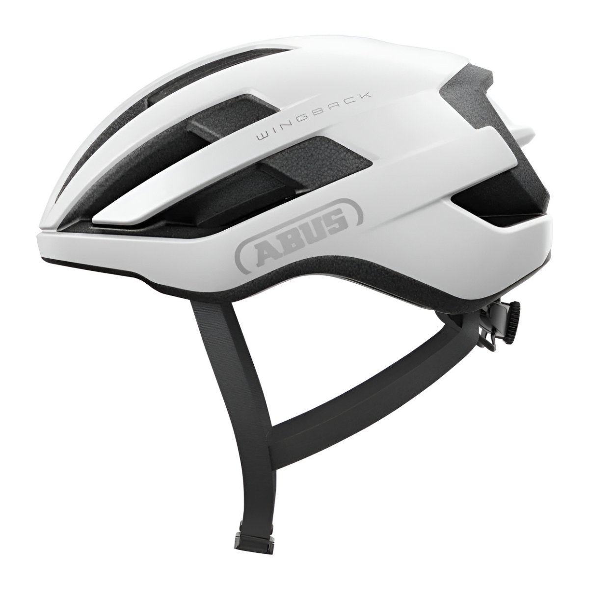 CAPACETE ABUS WINGBACK COR BRANCO POLAR