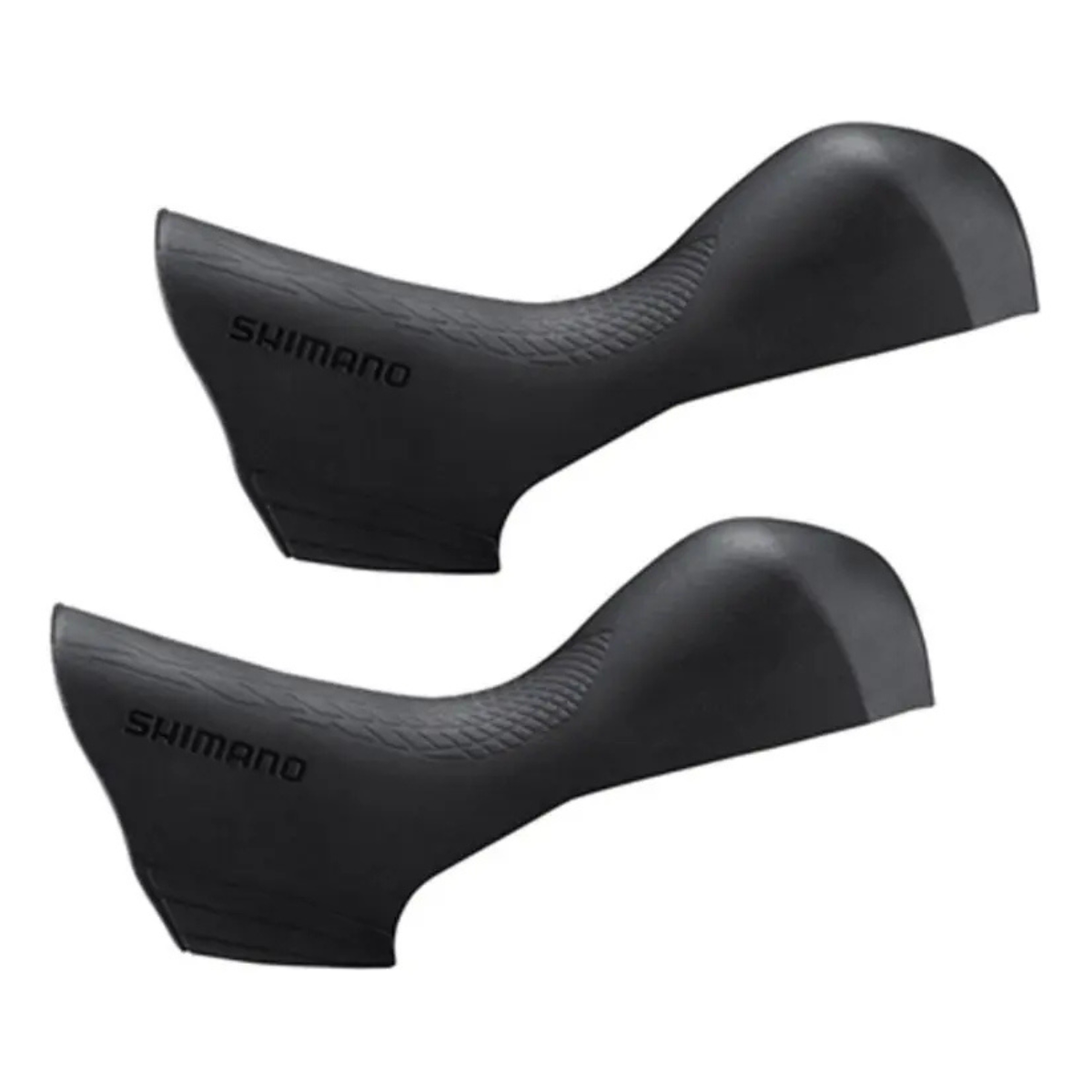 CAPA BORRACHA STI SHIMANO R7020/R7120/R4720 PAR DIR/ESQ PRETO