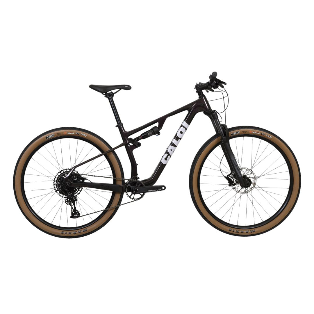 BIKE CALOI ELITE CARBON FS 12V COR CAMALEAO