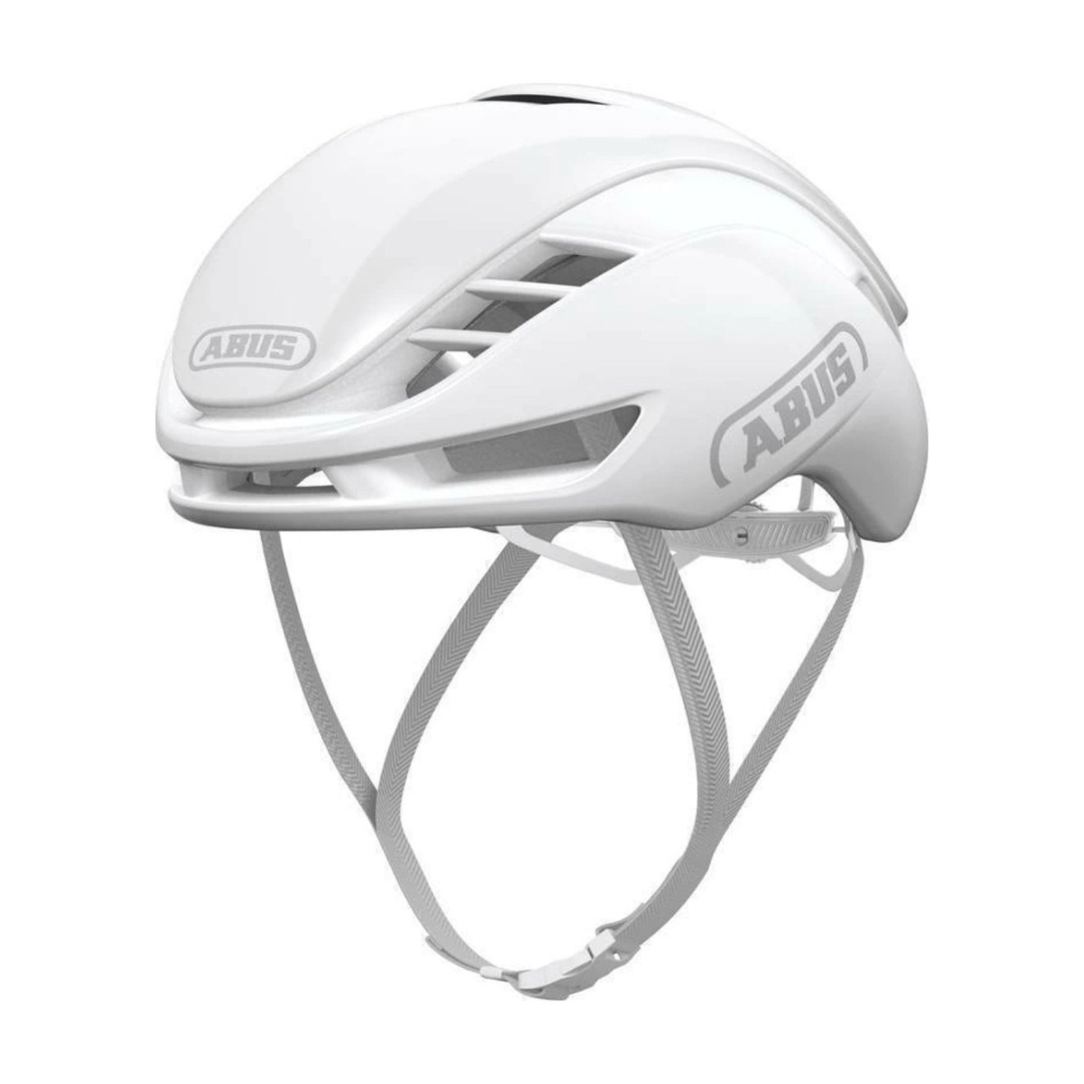 CAPACETE ABUS GAMECHANGER 2.0 COR BRANCO POLAR