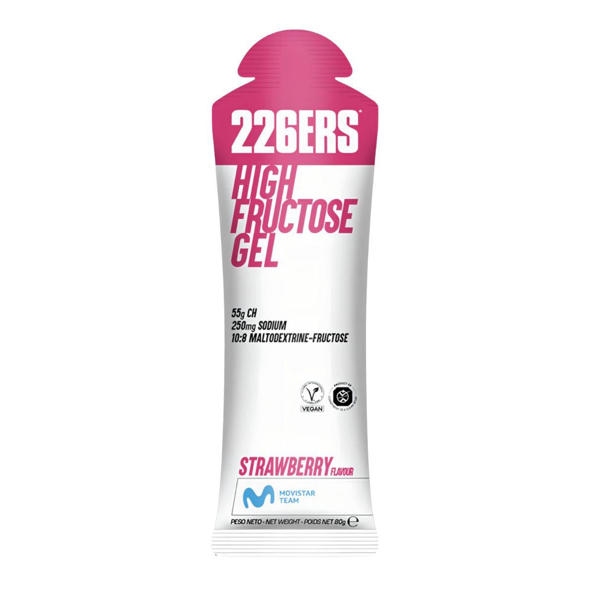 GEL 226ERS HIGH FRUCTOSE GEL 80GR MORANGO (FRESA)