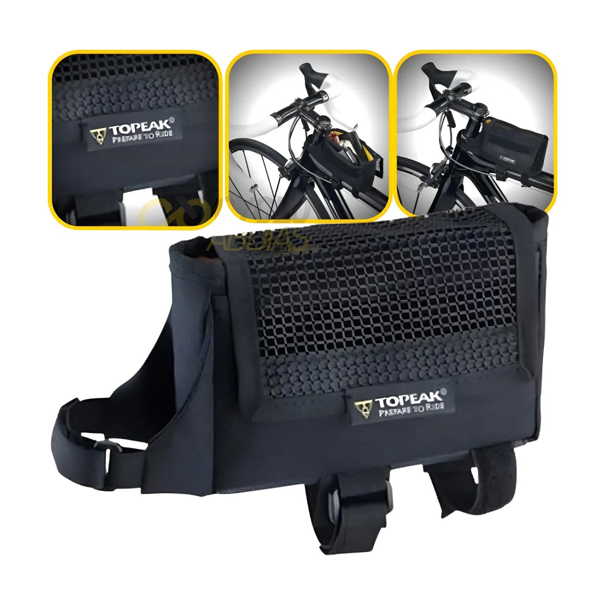 BOLSA DE FIXACAO NO QUADRO TOPEAK TRIBAG SEM CAPA