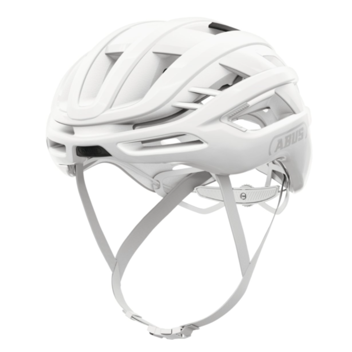 CAPACETE ABUS AIRBREAKER 2.0 BRANCO PURO TAM.M 54-58 CM CARBON