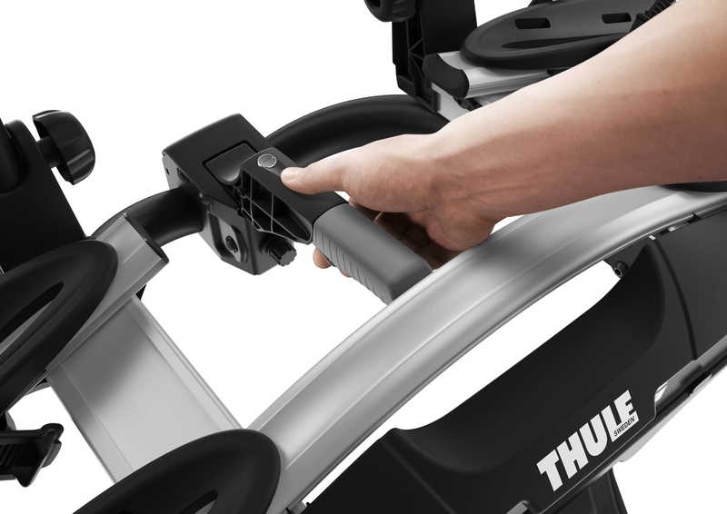 SUPORTE THULE VELOCOMPACT PARA 2 BICICLETAS PARA ENGATE Preto