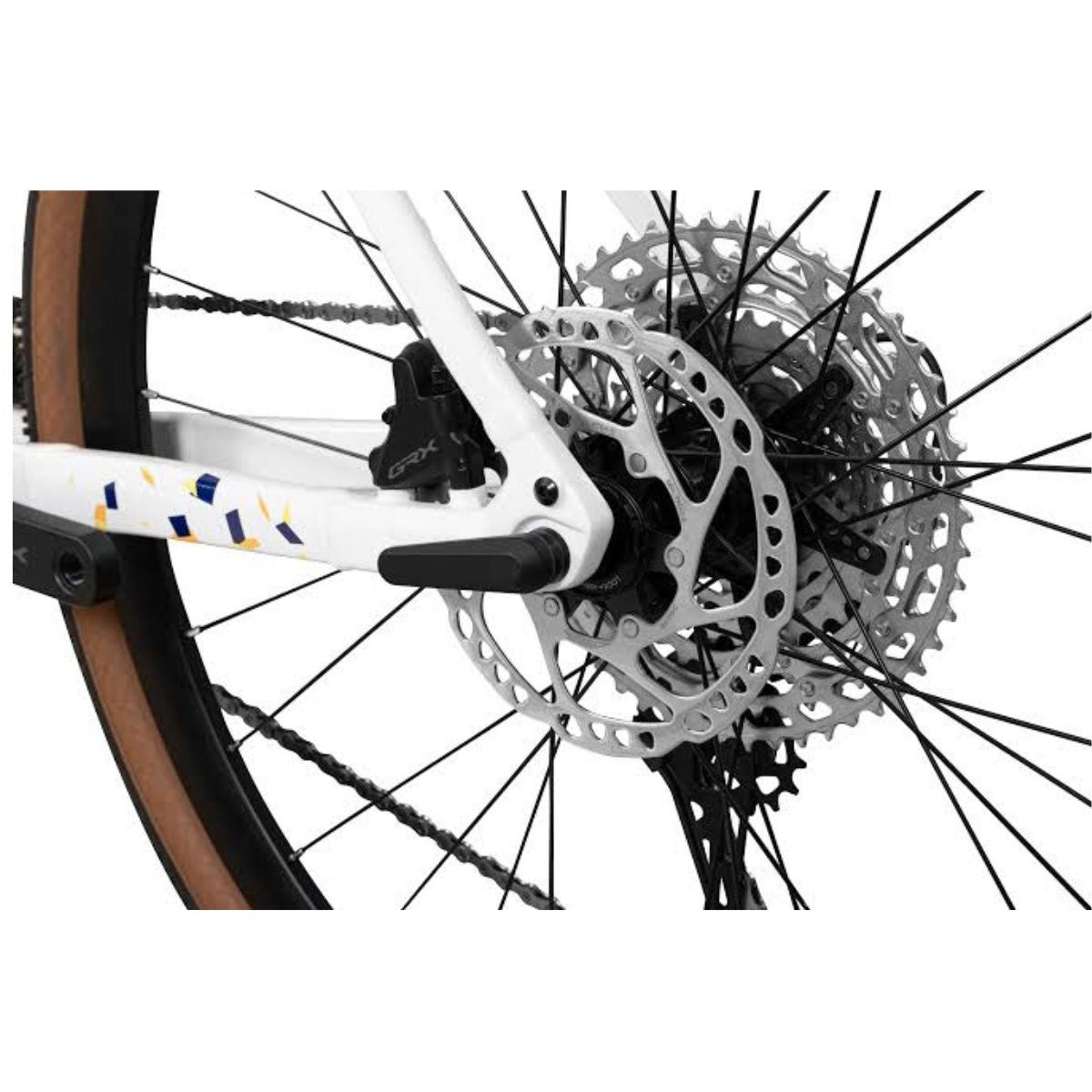 BIKE CALOI ARENITA GRAVEL 12V COR BRANCO