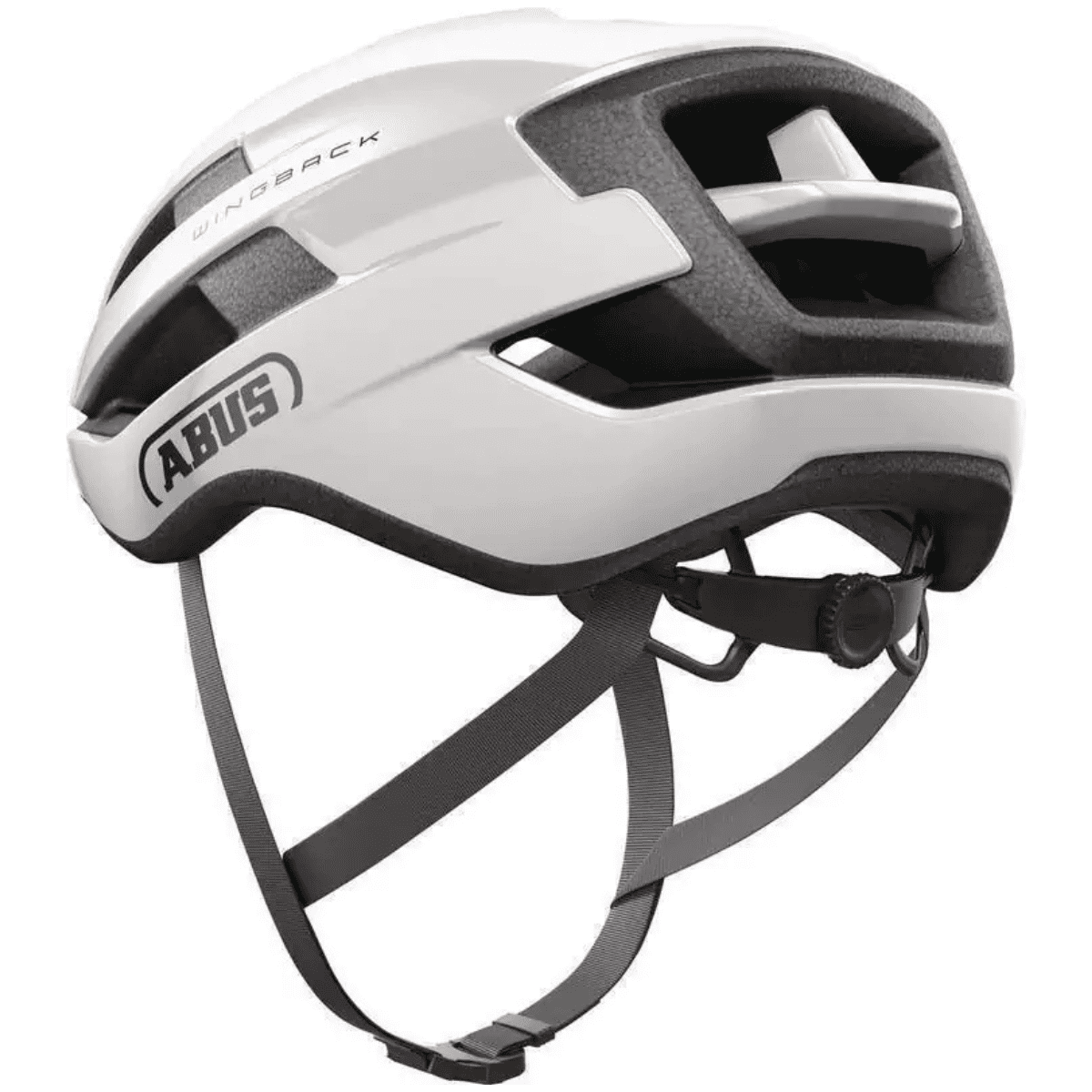CAPACETE ABUS WINGBACK BRANCO BRILHANTE TAM. M