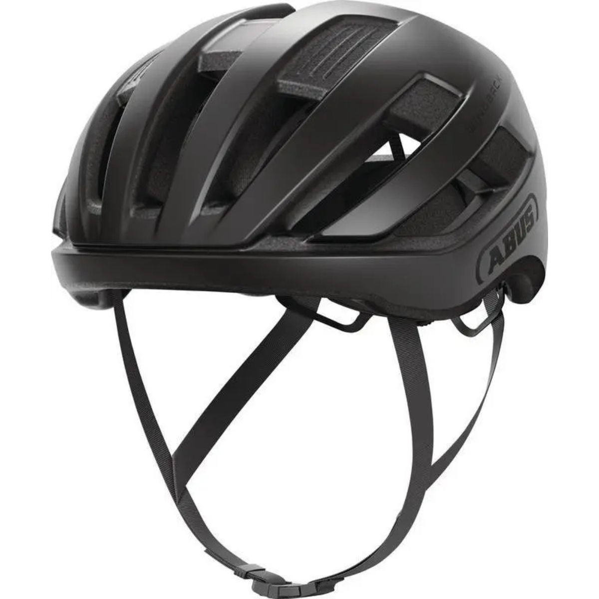 CAPACETE CICLISMO ABUS WINGBACK VELVET PRETO TAM M (56-58)