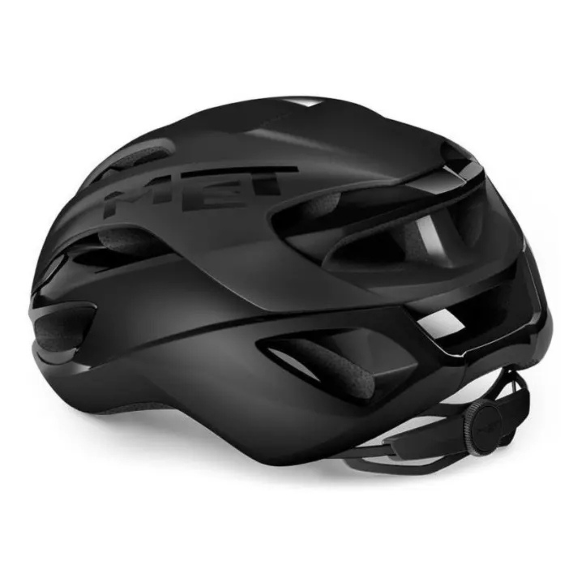 CAPACETE MET ROAD RIVALE MIPS PRETO M