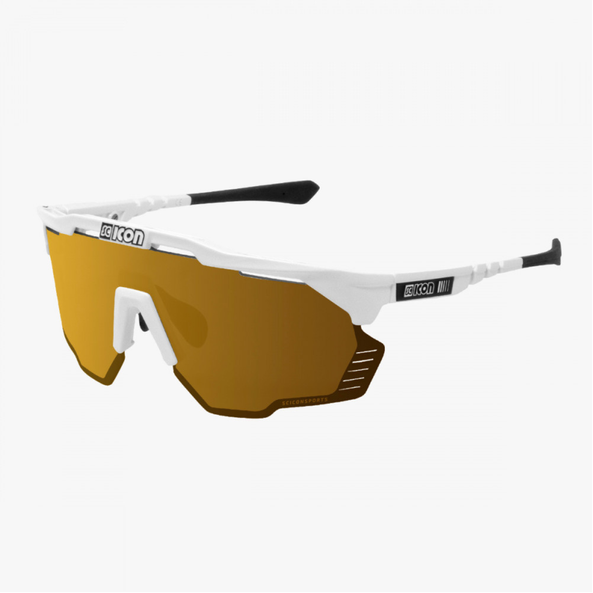 OCULOS SCICON AEROSHADE KUNKEN BRACO LENTE DOURADO