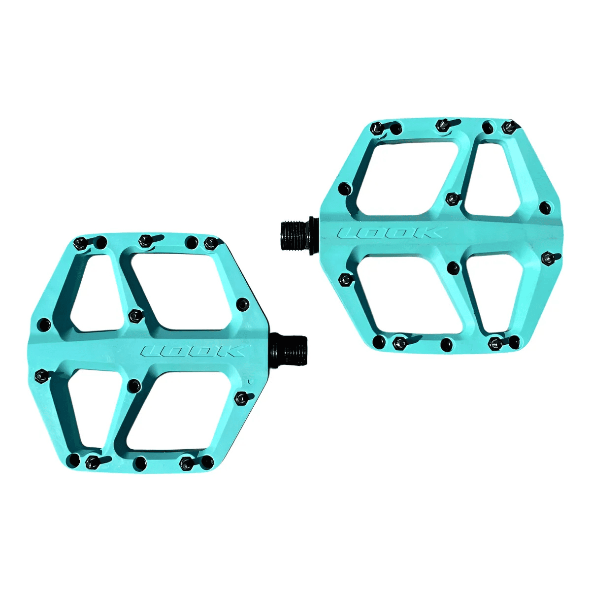 PEDAL MTB LOOK TRAIL FUSION AZUL ICE