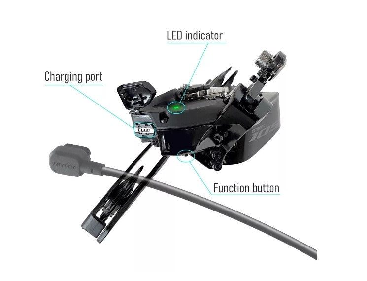 CAMBIO SHIMANO TRASEIRO RD-R7150 SHIMANO 105 DI2 12 VELOCIDADES