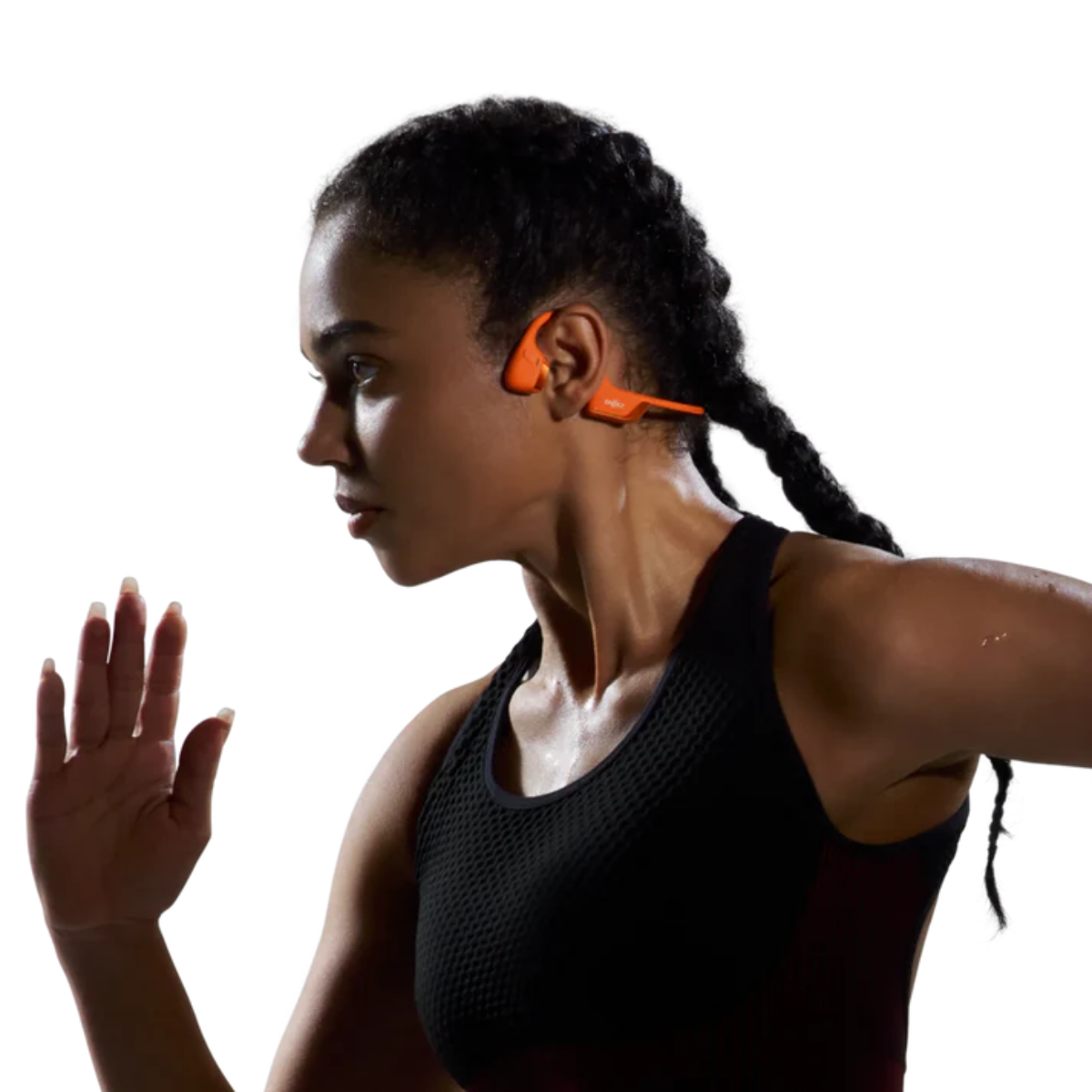 FONE DE CONDUCAO OSSEA SHOKZ OPENRUN PRO 2 LARANJA