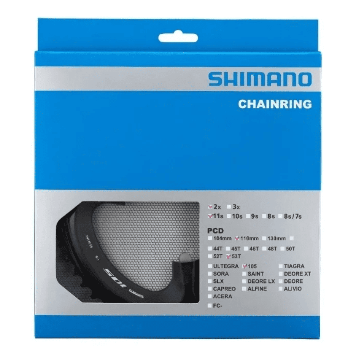 COROA SHIMANO 105 FC-R7000 53D PTO