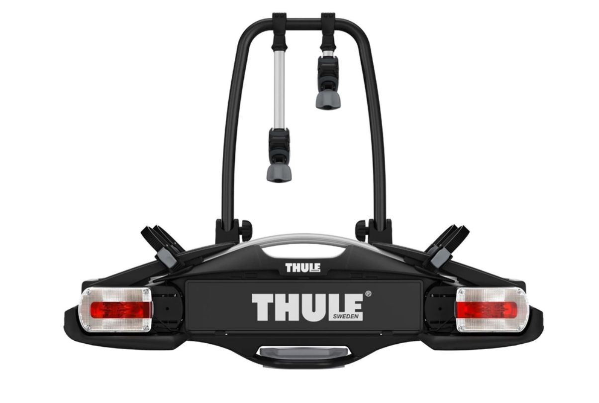 SUPORTE THULE VELOCOMPACT PARA 2 BICICLETAS PARA ENGATE Preto