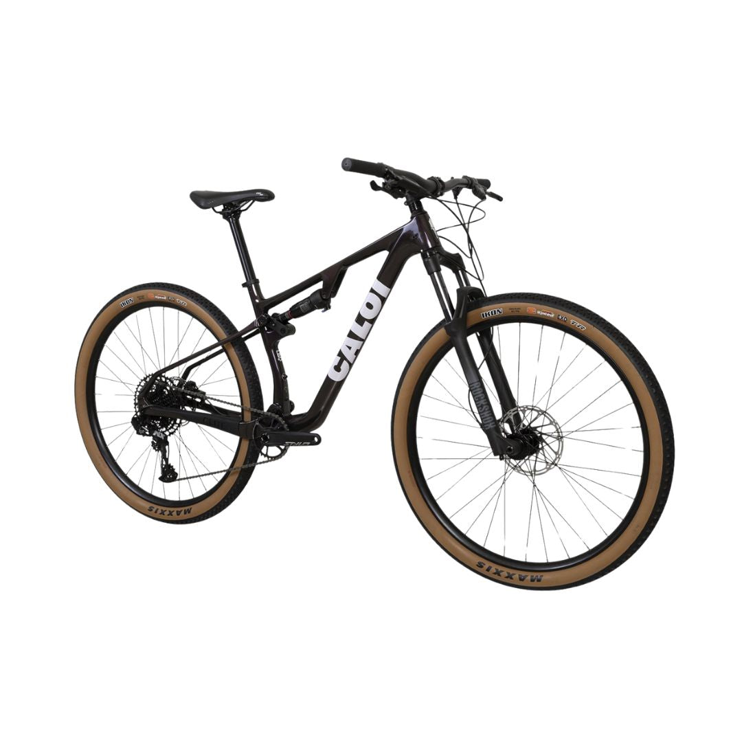 BIKE CALOI ELITE CARBON FS 12V COR CAMALEAO