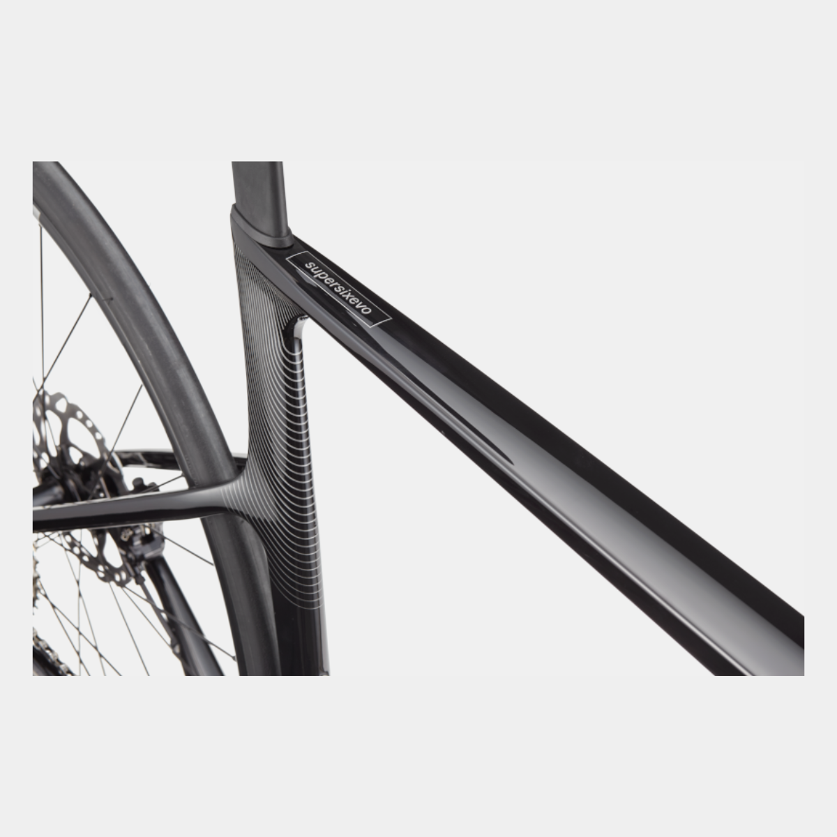 BIKE CANNONDALE SUPERSIX EVO CARBON 4 22V COR PRETO