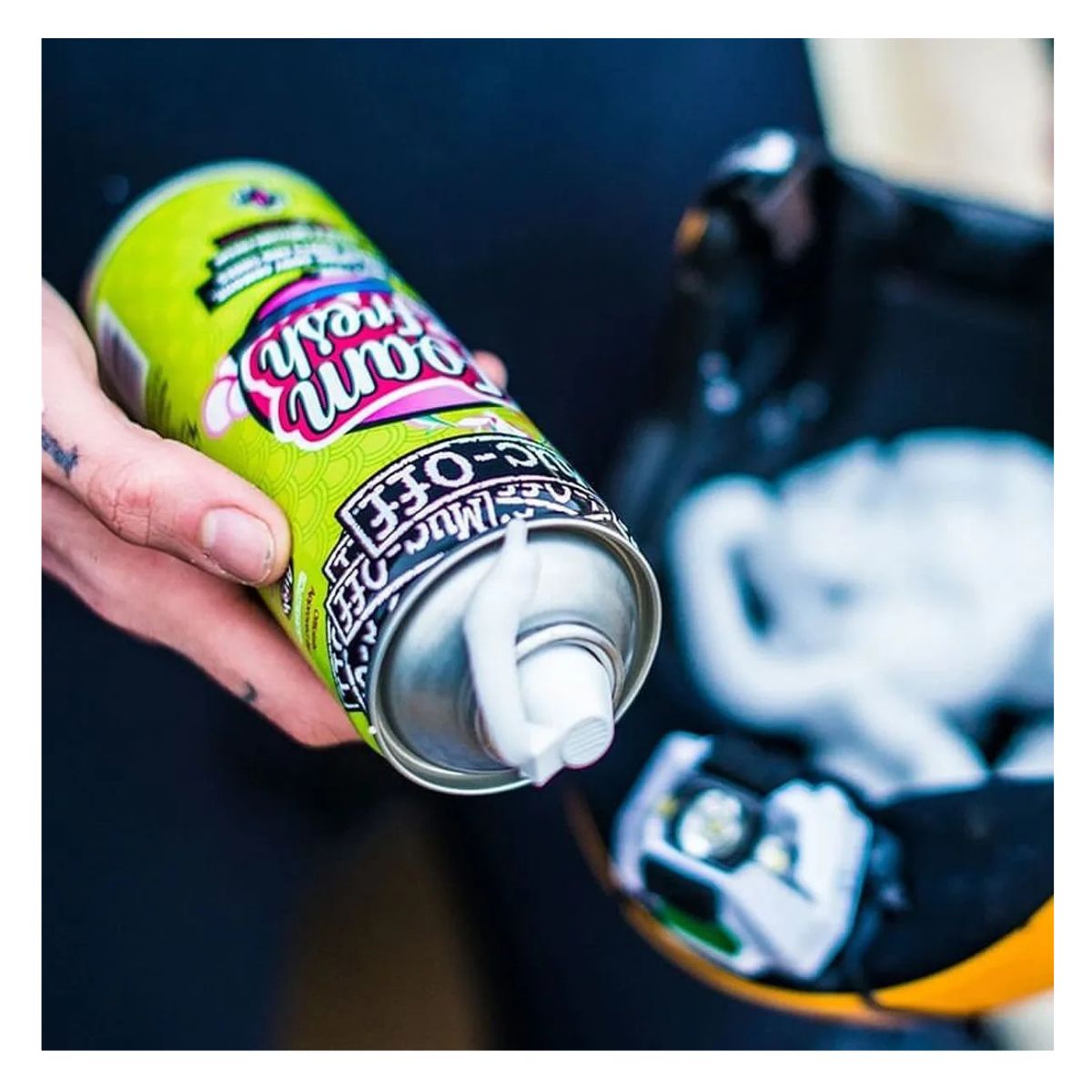 ESPUMA PARA CAPACETE FOAM FRESH MUC-OFF- 400ML (199)