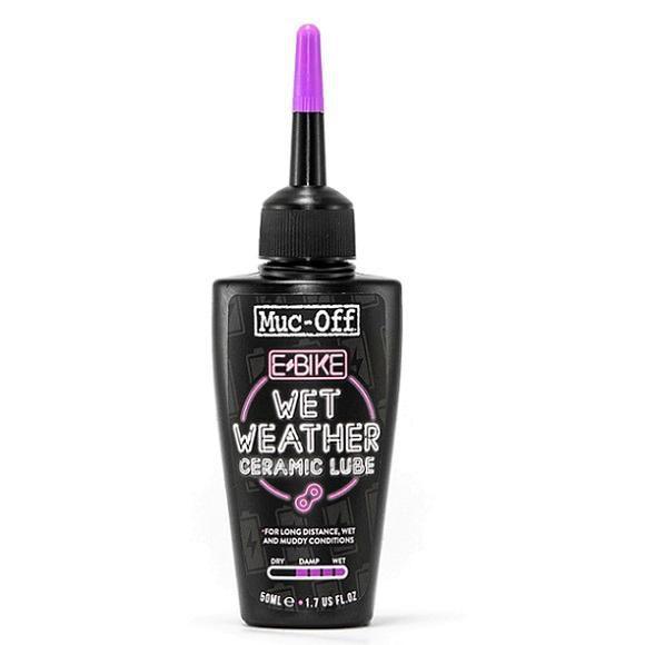 LUBRIFICANTE WET WEATHER LUBE E-BIKE UMIDO 50ML MUC-OFF