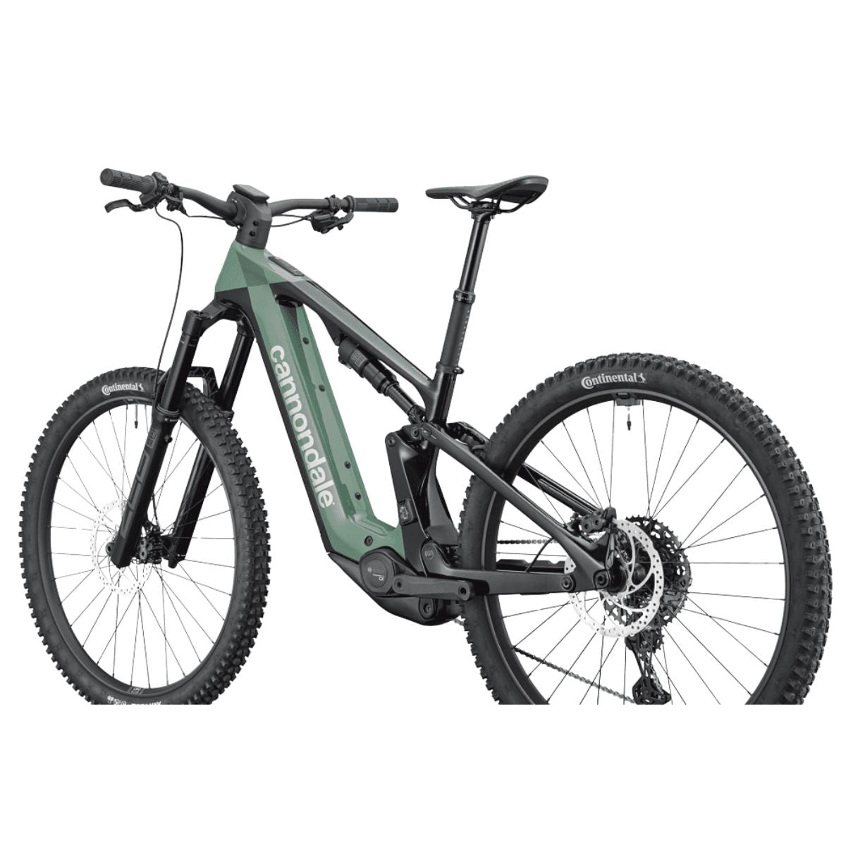 BIKE CANNONDALE E-MOTERRA NEO CARBON 2 11V COR VERDE/PRETO