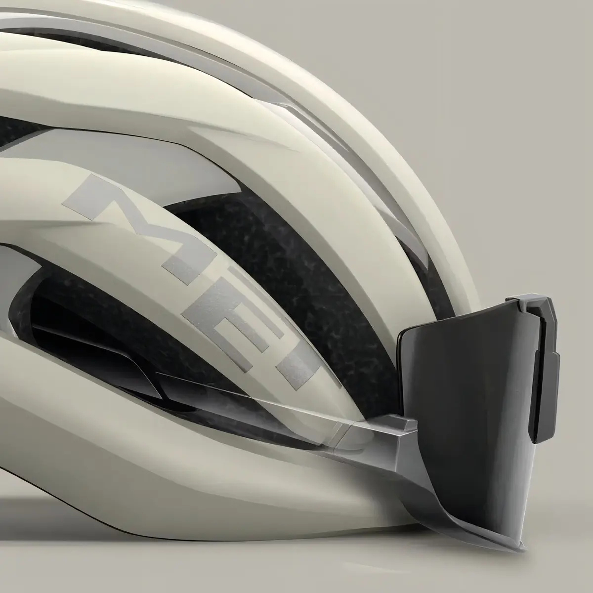 CAPACETE MET ROAD TRENTA MIPS BRANCO/PRETO P