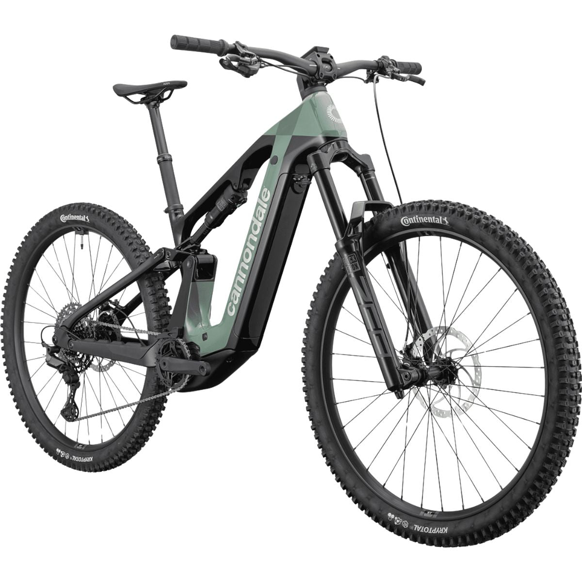 BIKE CANNONDALE E-MOTERRA NEO CARBON 2 11V COR VERDE/PRETO