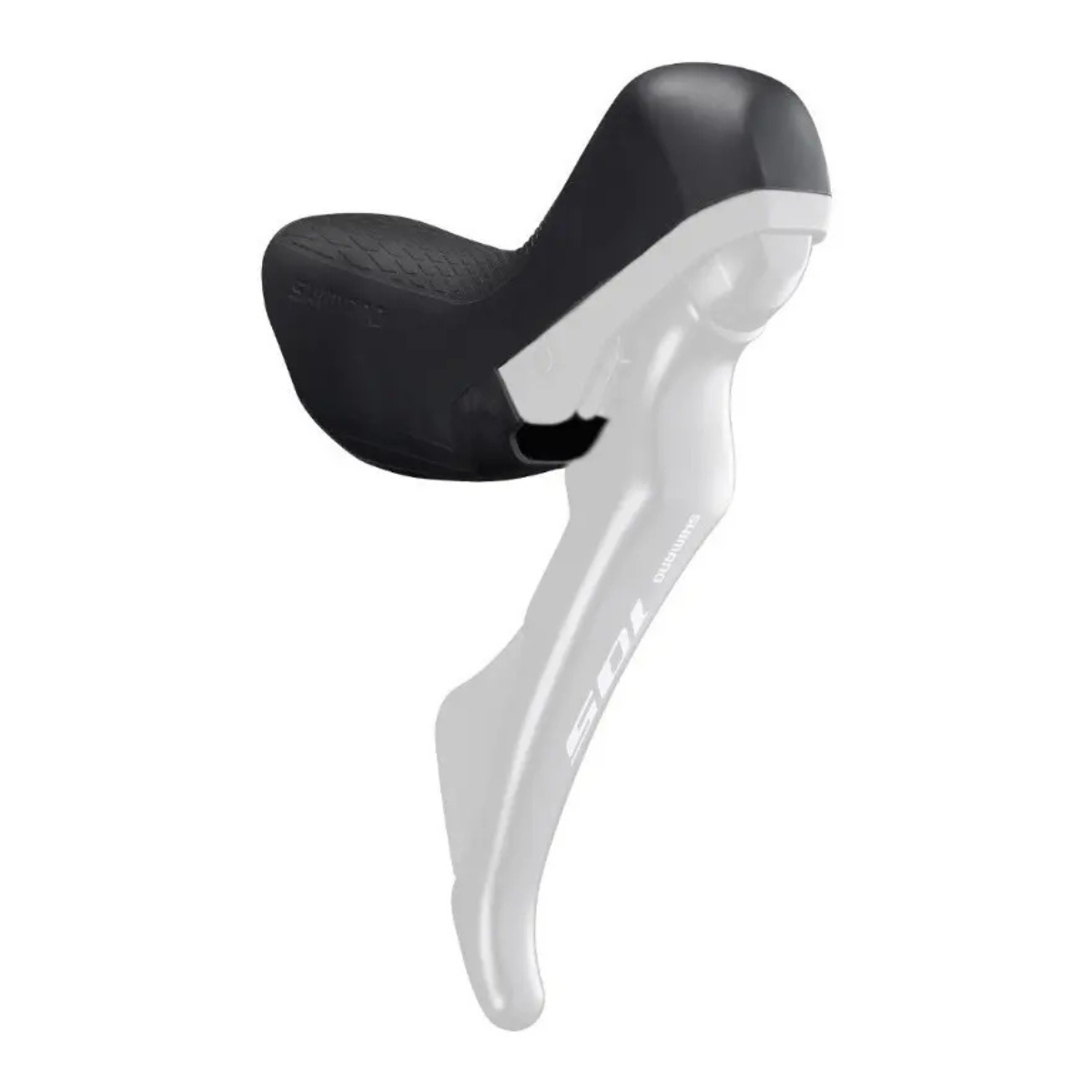 CAPA BORRACHA STI SHIMANO R7020/R7120/R4720 PAR DIR/ESQ PRETO