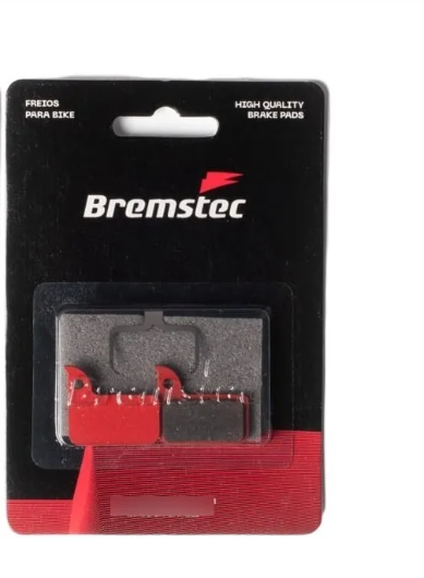 PASTILHA DE FREIO BREMSTEC SRAM LEVEL RED LEVELRED Vermelho