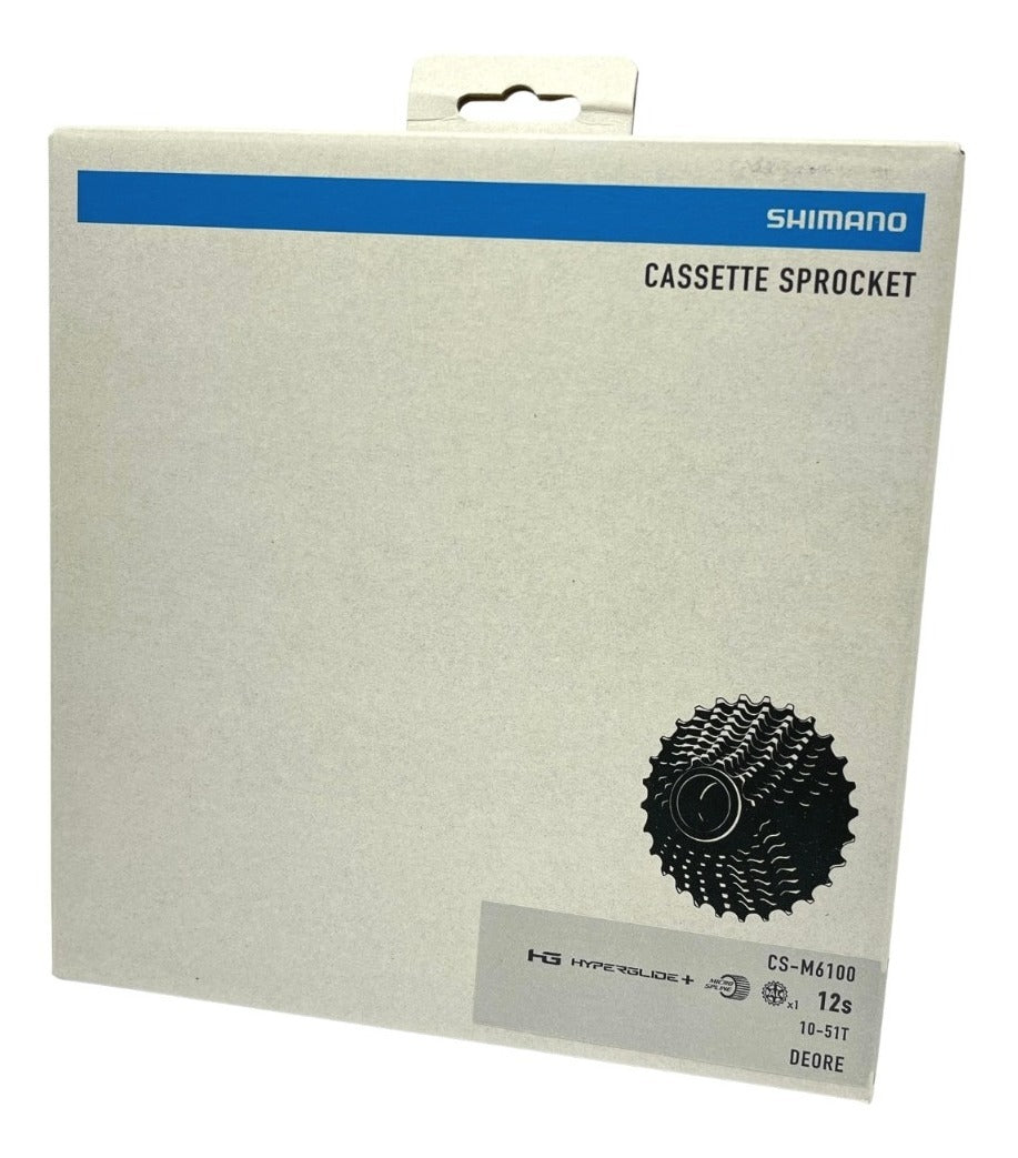 Kit Cassete e Corrente Shimano Deore M6100 10/51 12v Micro Spline