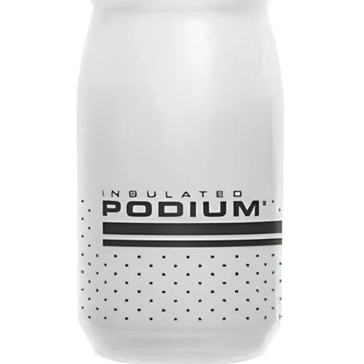 GARRAFA CAMELBAK PODIUM CHILL 0,62L LOGO BRANCO/PRETO