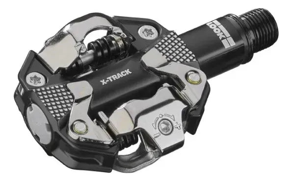 PEDAL LOOK X-TRACK PRETO CINZAA