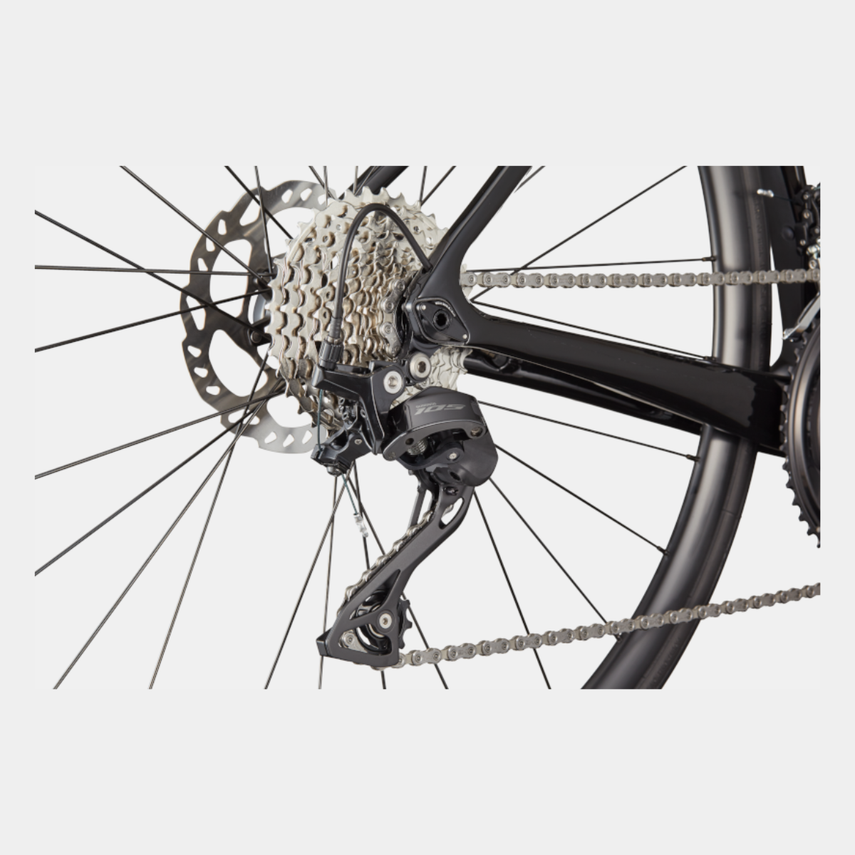 BIKE CANNONDALE SUPERSIX EVO CARBON 4 22V COR PRETO