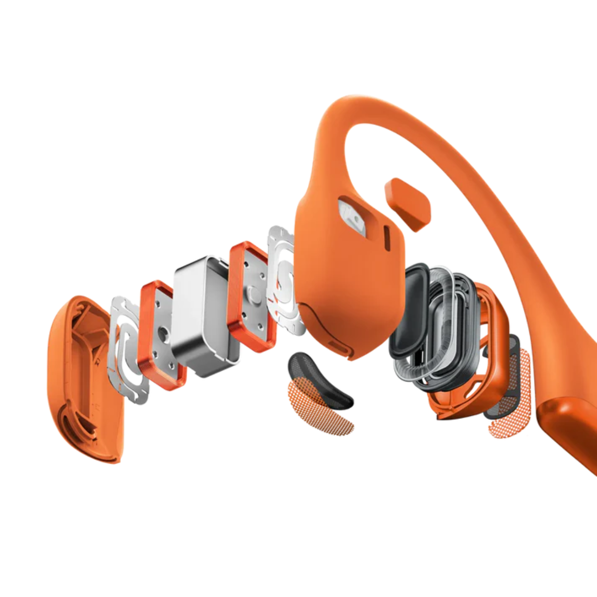 FONE DE CONDUCAO OSSEA SHOKZ OPENRUN PRO 2 LARANJA