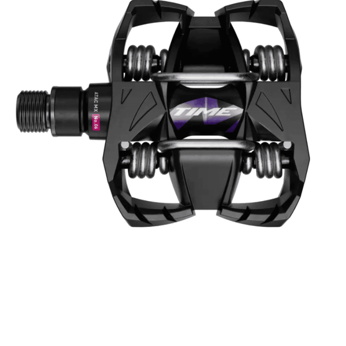 PEDAL CLIP MTB TIME MX 6 PRETO ROXO B1