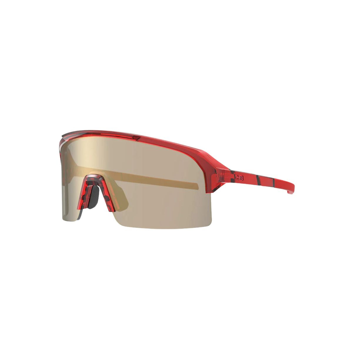 OCULOS HB EDGE GLOSS MAÇA VERMELHA DOURADA CHROME