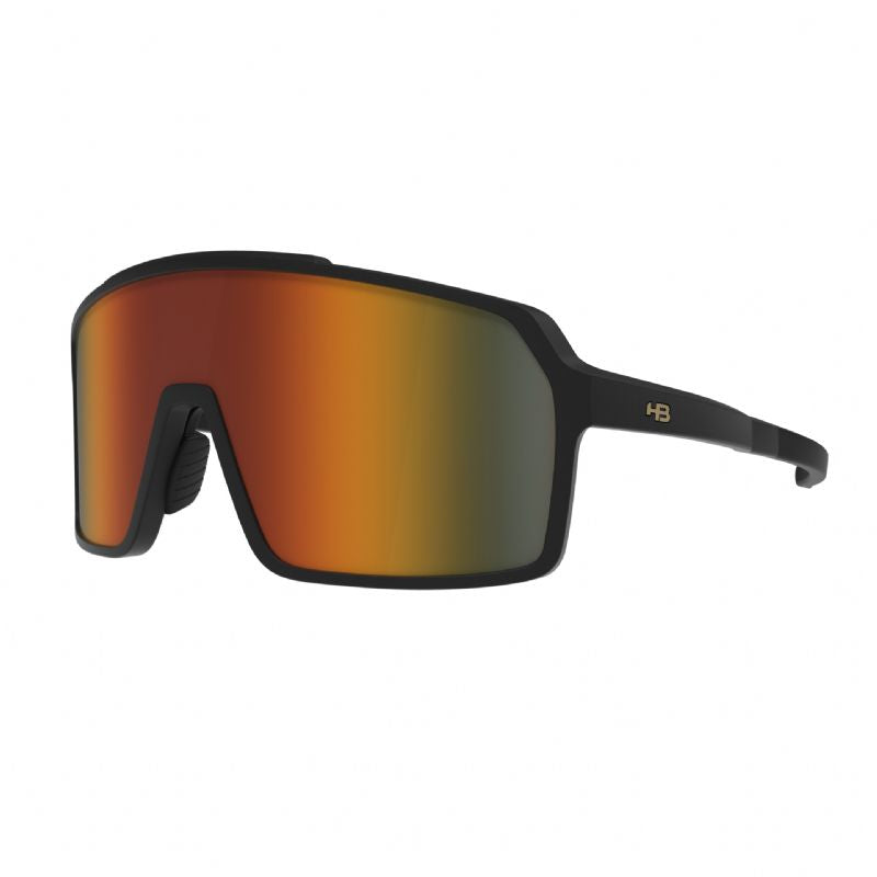 OCULOS HB GRINDER FILTRO 3 UV PRETO FOSCO C/ LENTE LARANJA