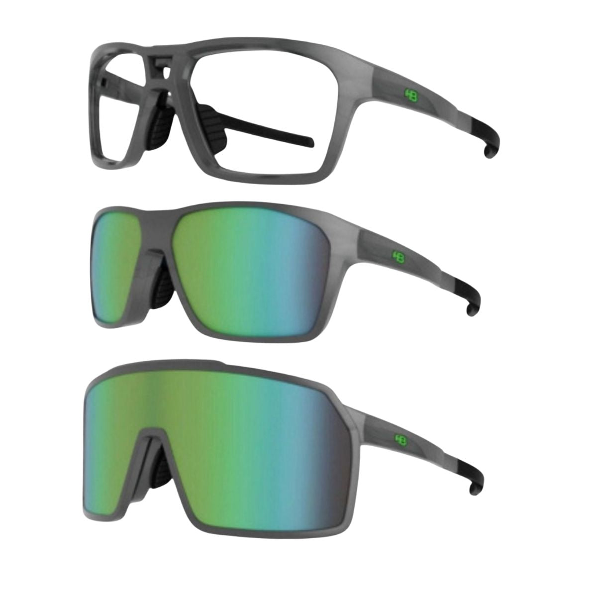 OCULOS HB PRESTO GRAPHENE/VERDE VERDE CROMO