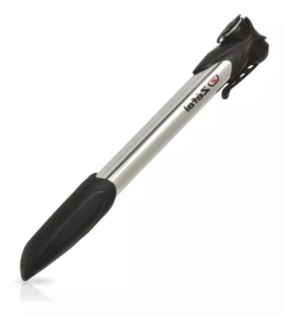 BOMBA ZEFAL MINI AIR PROFIL ALUMINIO SCHR/PRESTA PRATA