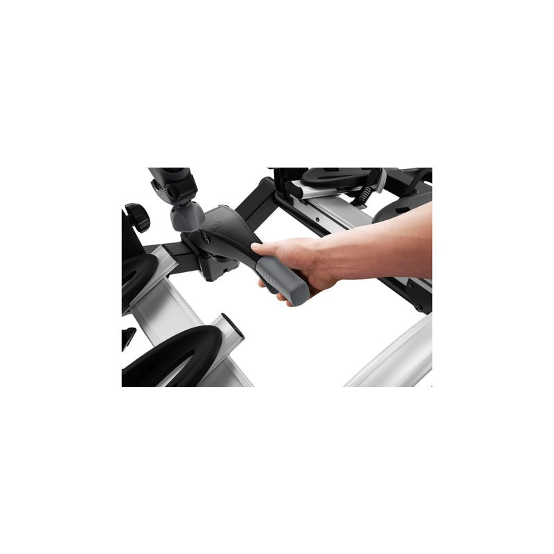 SUPORTE DE PLATAFORMA THULE VELOCOMPACT PARA 3 BICICLRTAS ENGATE DE 7 PINOS Preto