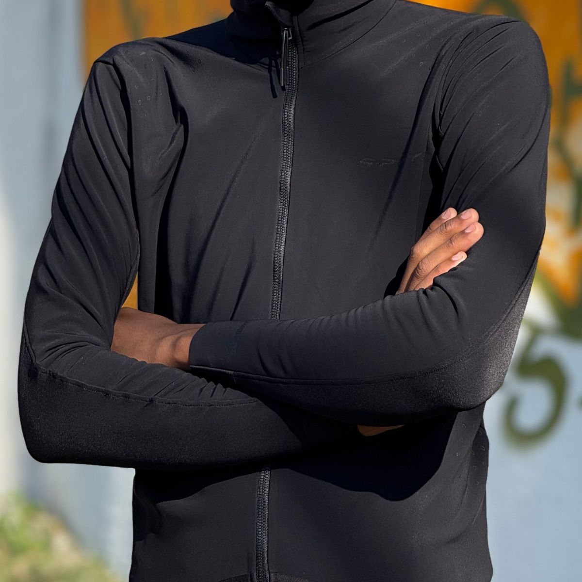 JAQUETA CICLISMO MASCULINA CORTA VENTO S-PHYRE TAM M PTO