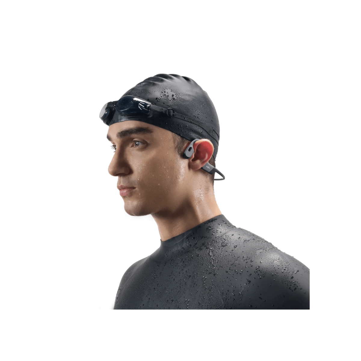 FONE DE CONDUCAO OSSEA SHOKZ OPENSWIM PRO CINZA