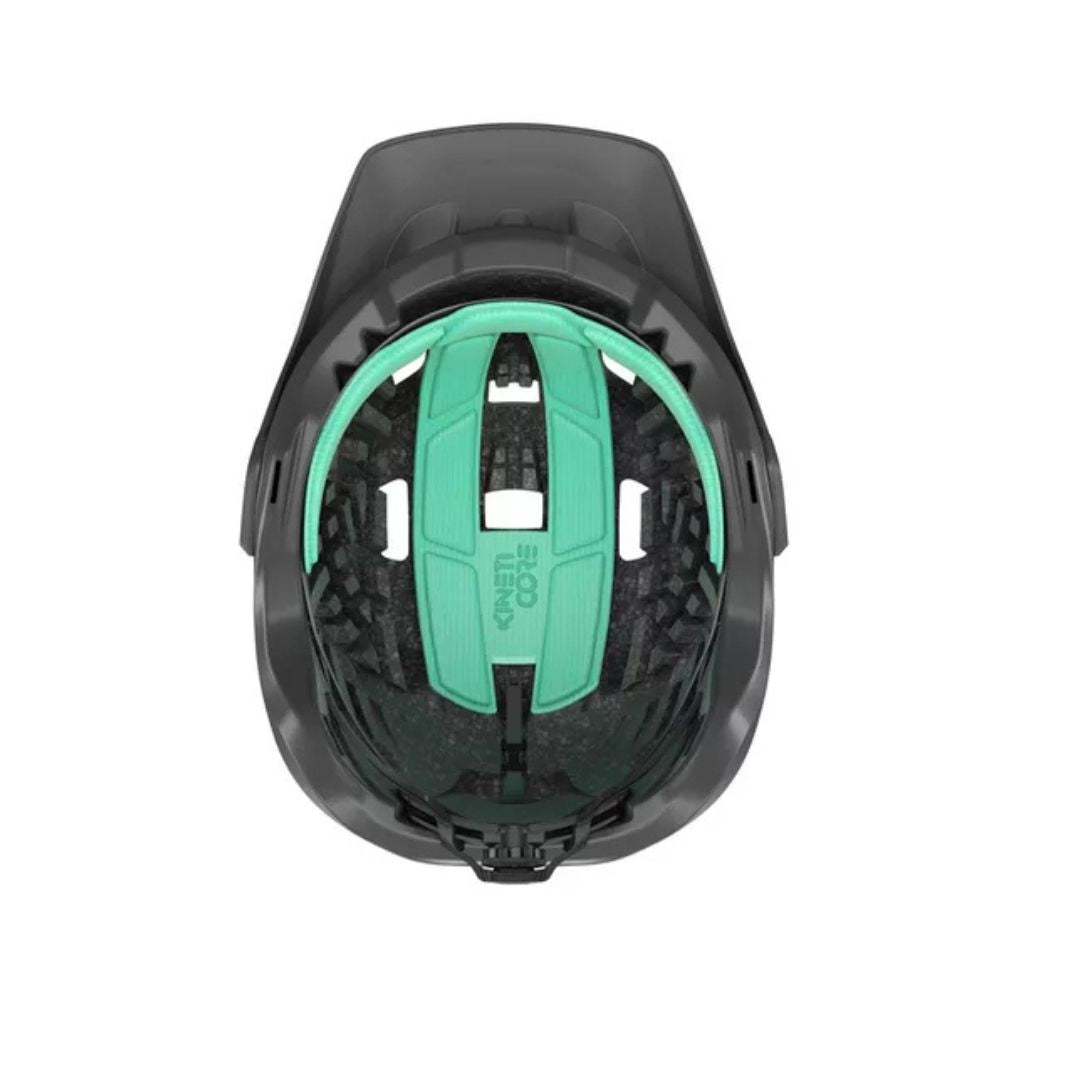 CAPACETE LAZER MTB JACKAL KINETICORE CINZA FOSCO CLARO/ESCURO TAM. M