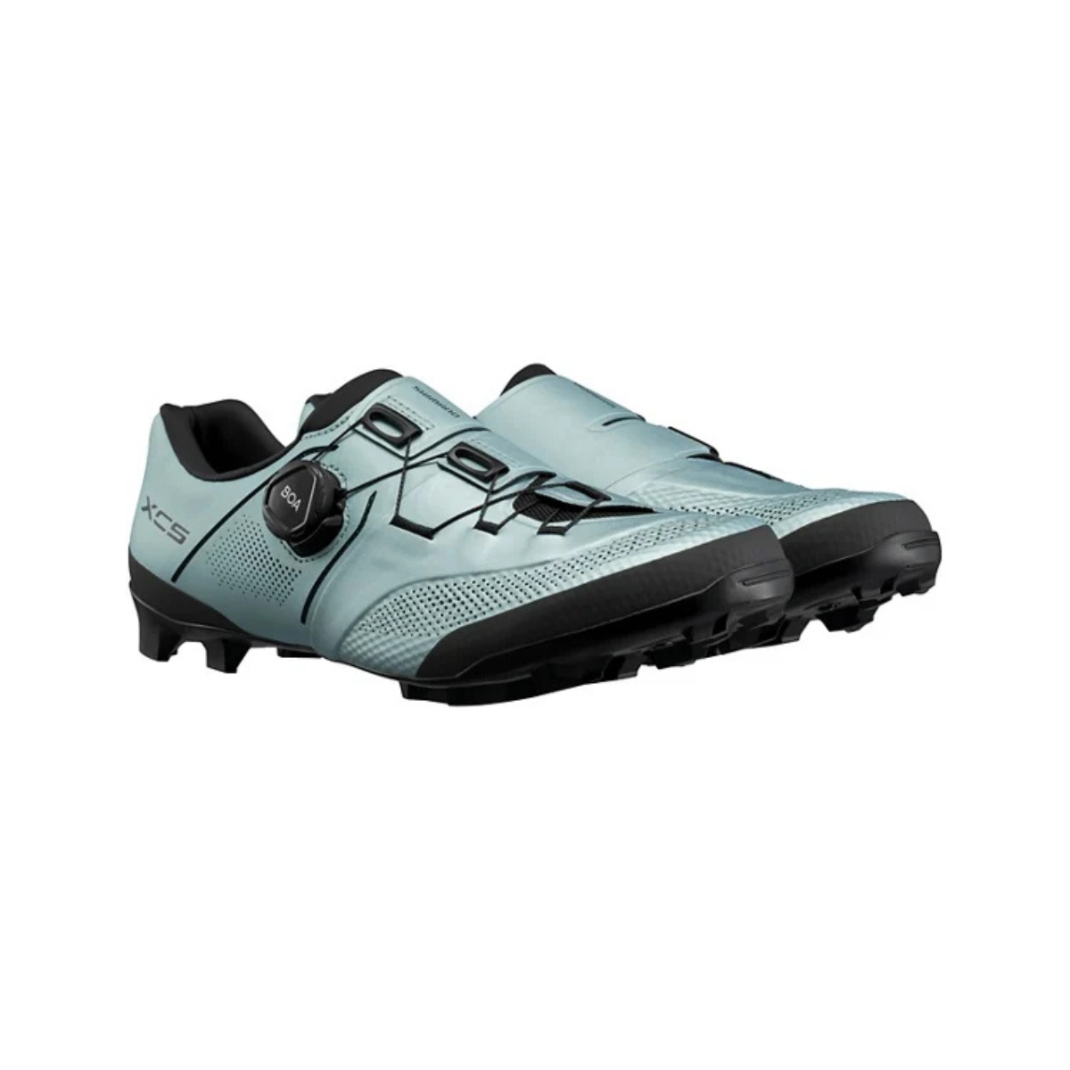 SAPATILHA SHIMANO MTB SH-XC503 COR AZUL CLARO