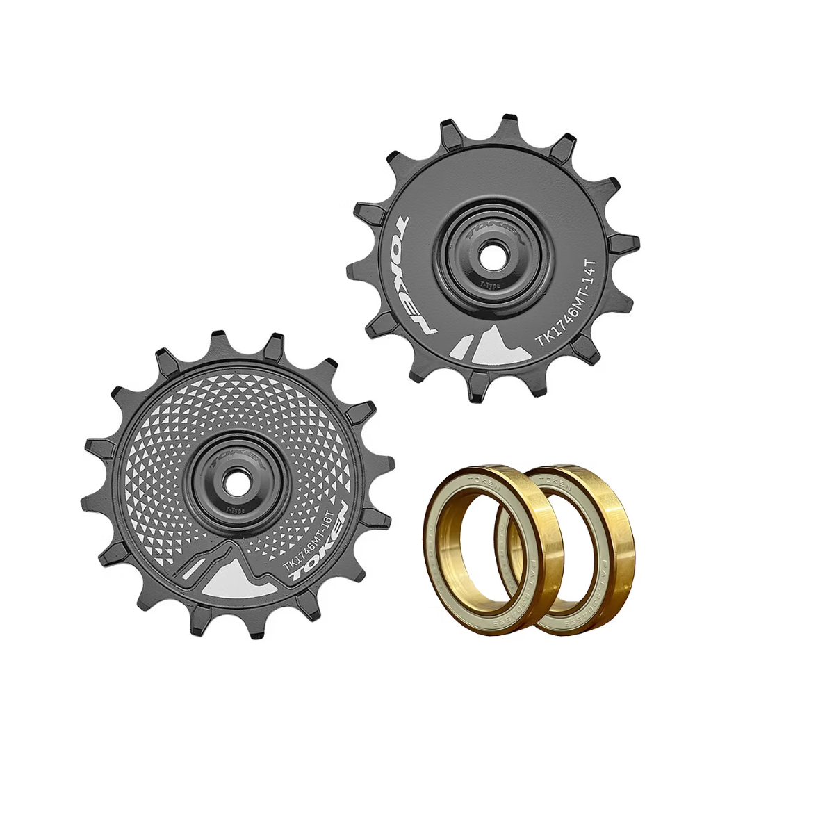 Roldanas Token Sram T-Type/Eagle 12v / Shimano 12v TK1746MT
