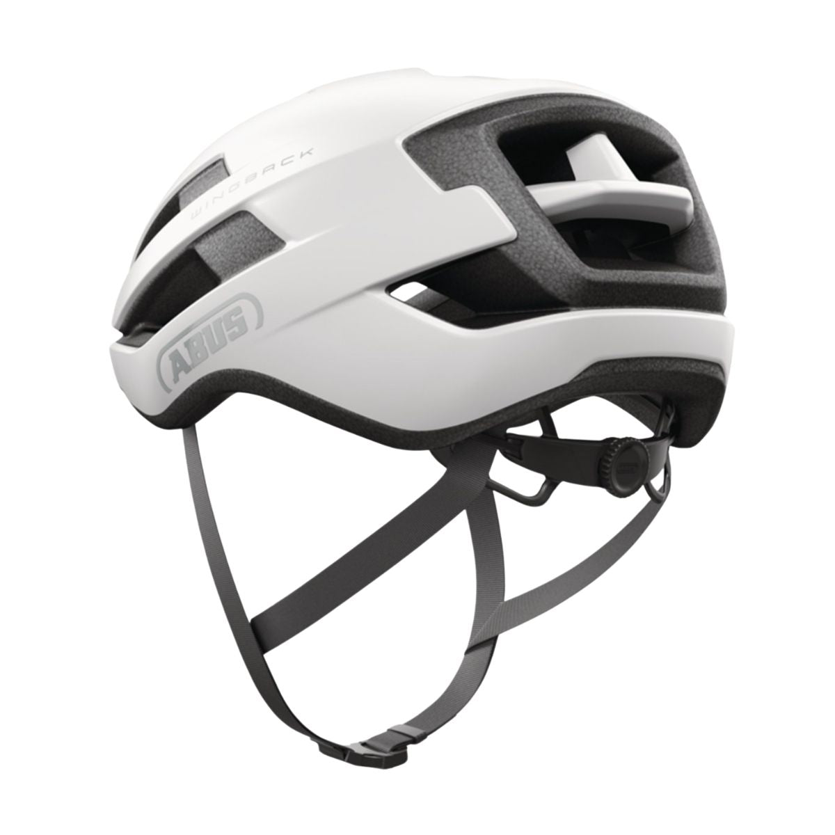 CAPACETE ABUS WINGBACK BRANCO POLAR TAM M 54 58 CM