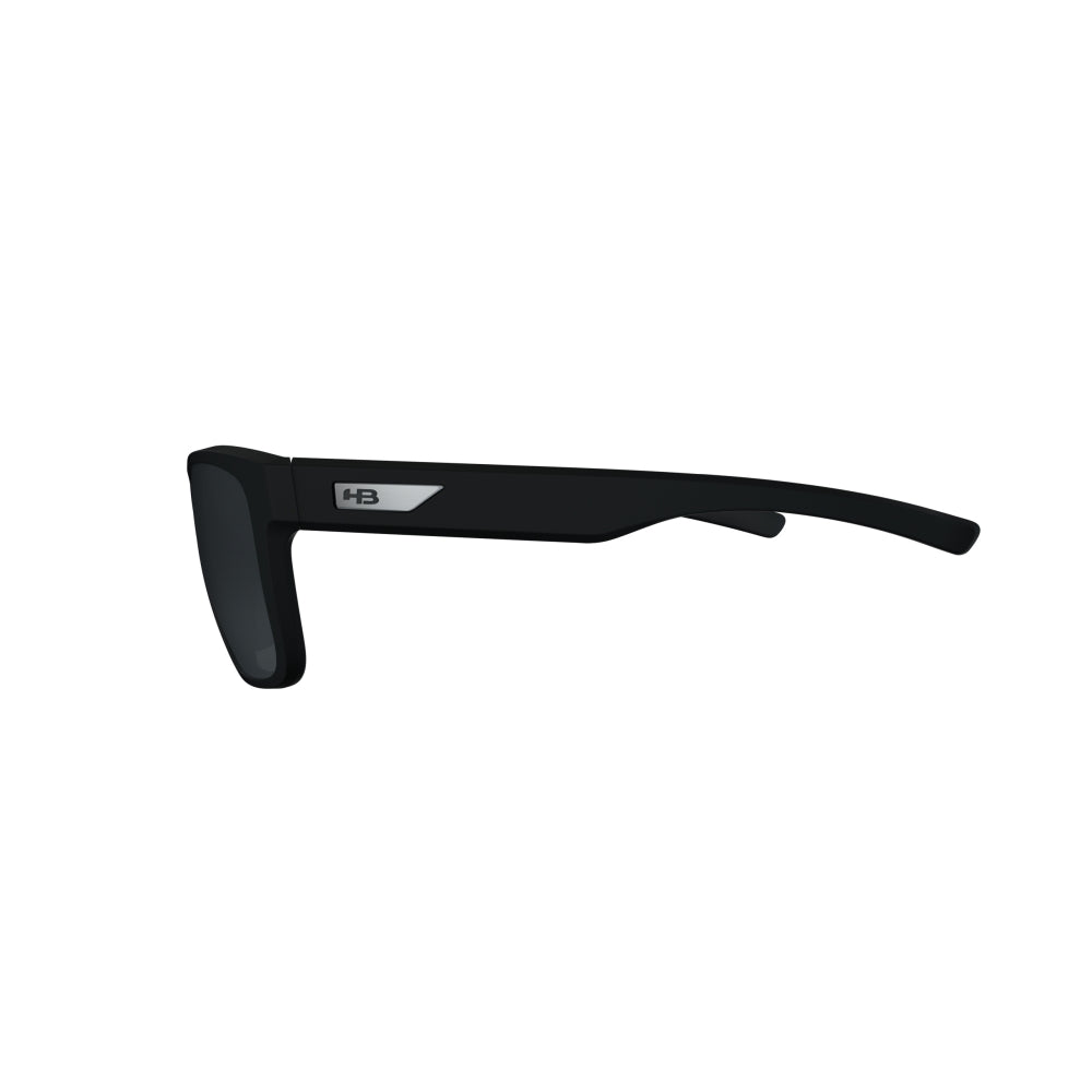 OCULOS CASUAL HB H-BOMB PRETO BRILHANTE C/ LENTE PRETA