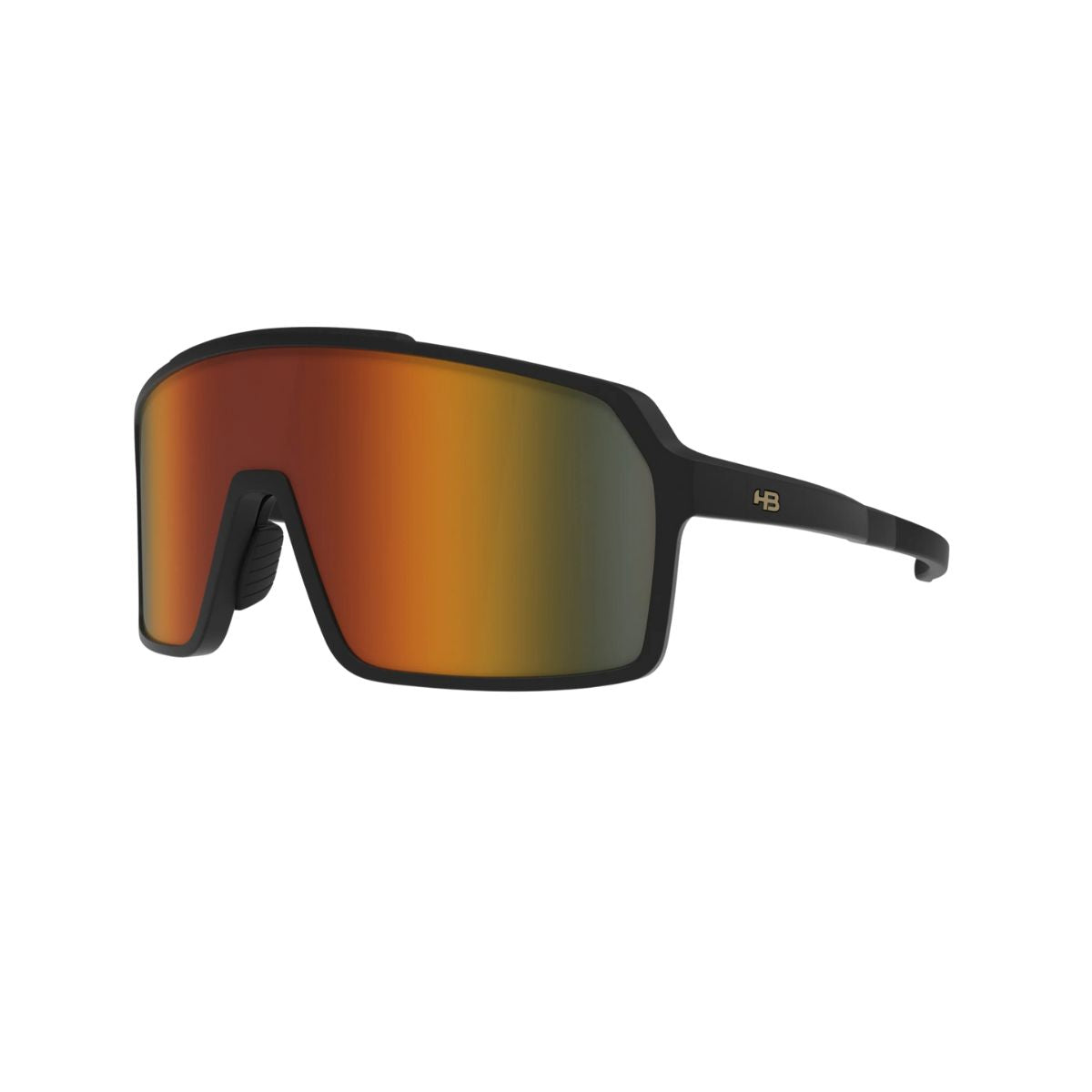 OCULOS HB GRINDER CROMO LARANJA PRETO FOSCO