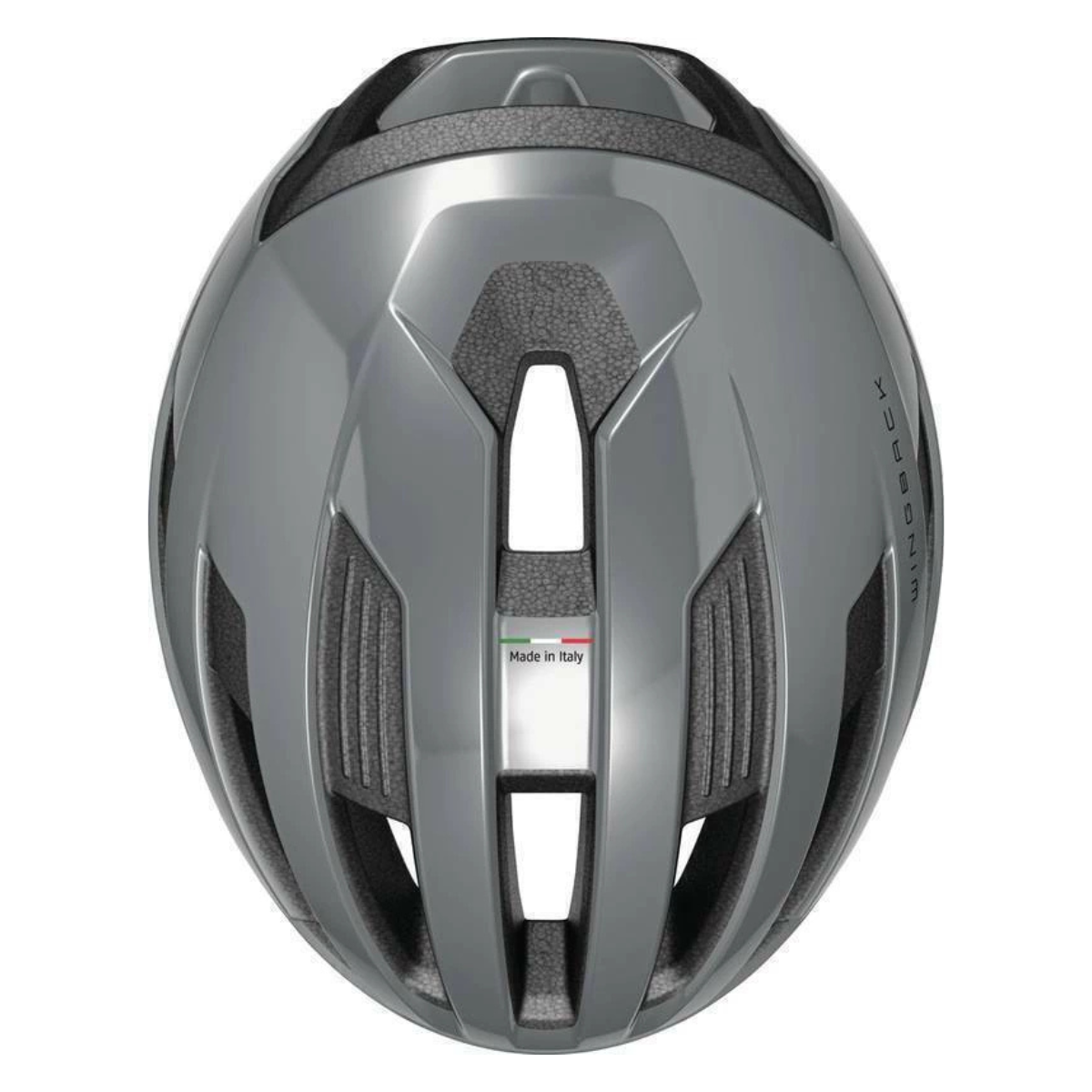 CAPACETE CICLISMO ABUS WINGBACK CORRIDA CINZA TAM P 51-55 CM