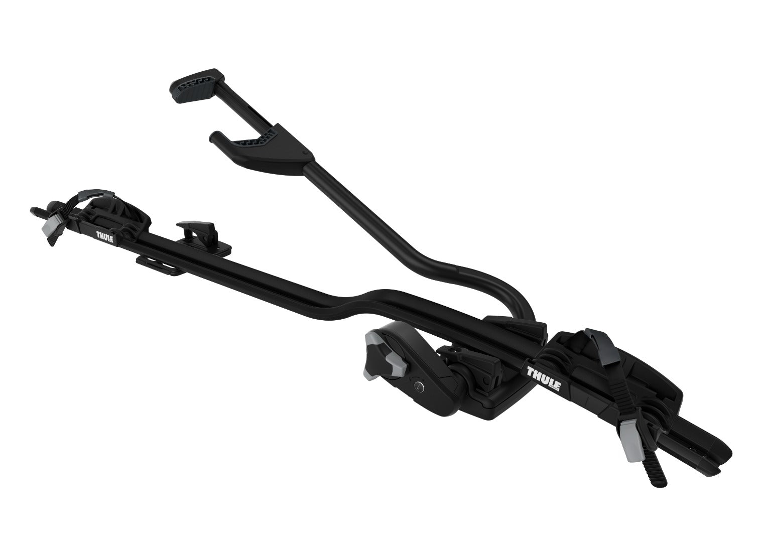 SUPORTE DE TETO THULE PRORIDE ALUMINIO COM FIXAÇAO NO QUADRO CORES Preto