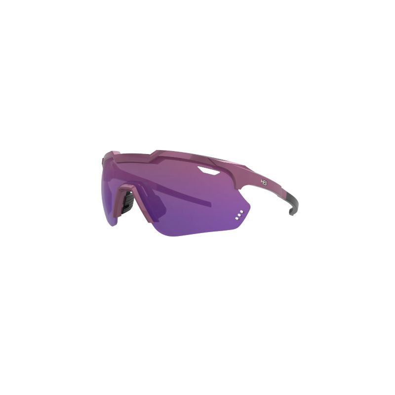 OCULOS HB SHIELD COMPACT 2.0 FILTRO 3 UV METALICO FOSCO C/ LENTE ROXA